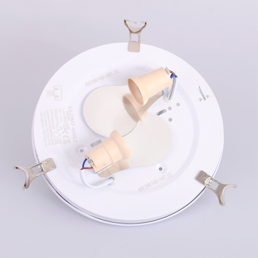 Globo - Stropní svítidlo 2xE27/60W/230V