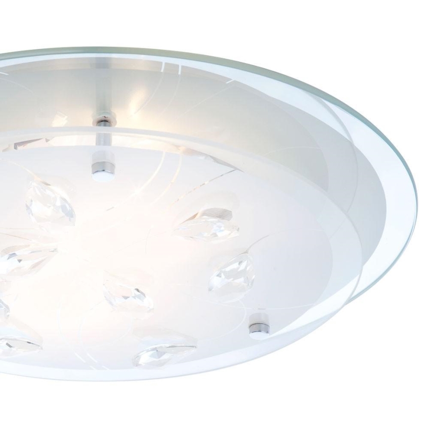 Globo 40409-2 - Stropní svítidlo BRENDA 2XE27ILLU/60W/230V
