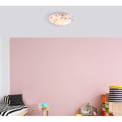 Globo - Stropní svítidlo 2xE27ILLUS/60W/230V pr. 40 cm