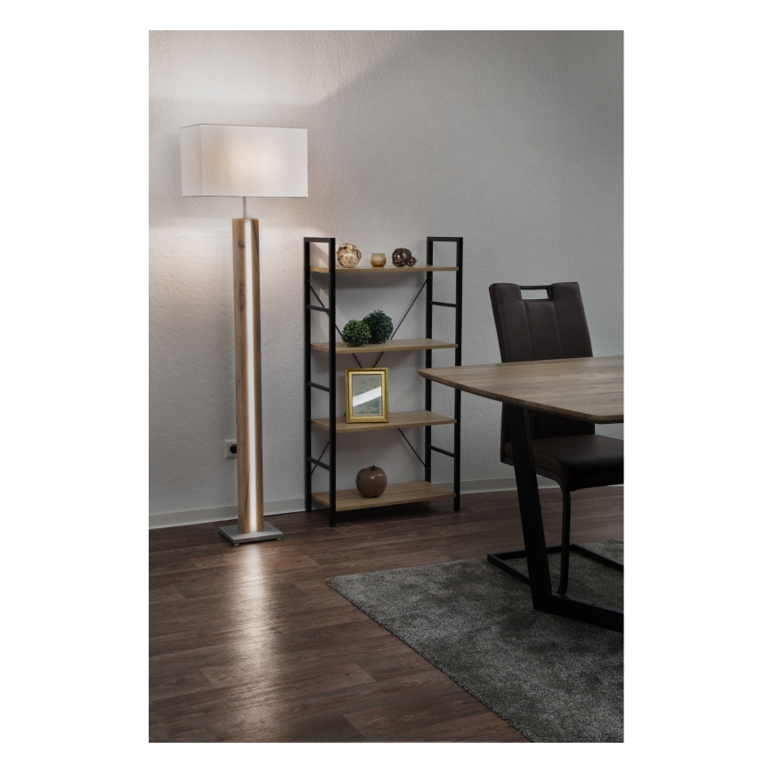 Globo - LED Stojací lampa LED/17W/230V + 1xE27/40W