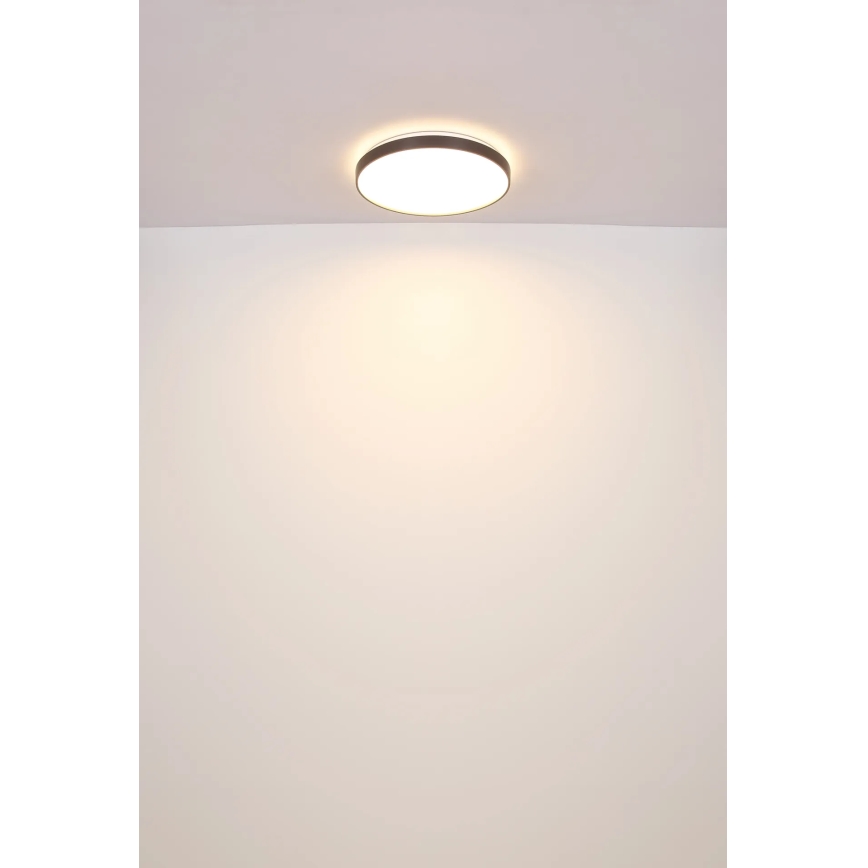 Globo - LED Stropní svítidlo LED/24W/230V pr. 48 cm antracit