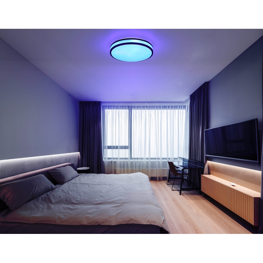 Globo - LED RGBW Stmívatelné stropní svítidlo LED/18W/230V 2700-6000K + dálkové ovládání