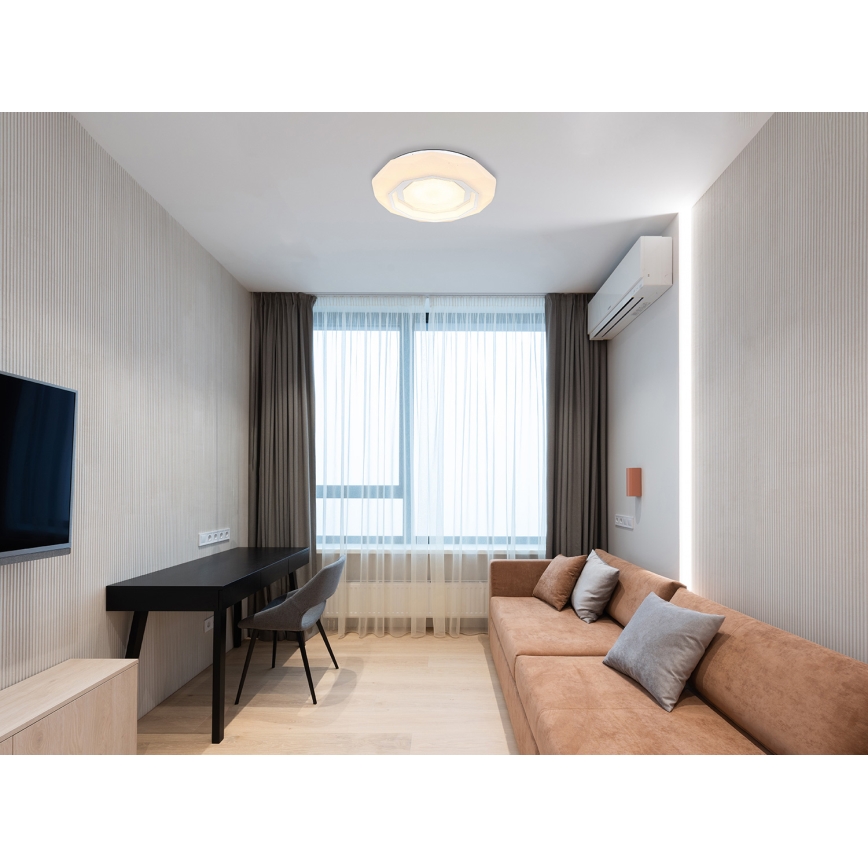 Globo - LED Stmívatelné stropní svítidlo LED/24W/230V 2700-6500K + dálkové ovládání