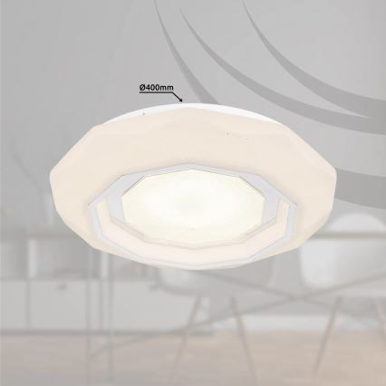 Globo - LED Stmívatelné stropní svítidlo LED/24W/230V 2700-6500K + dálkové ovládání