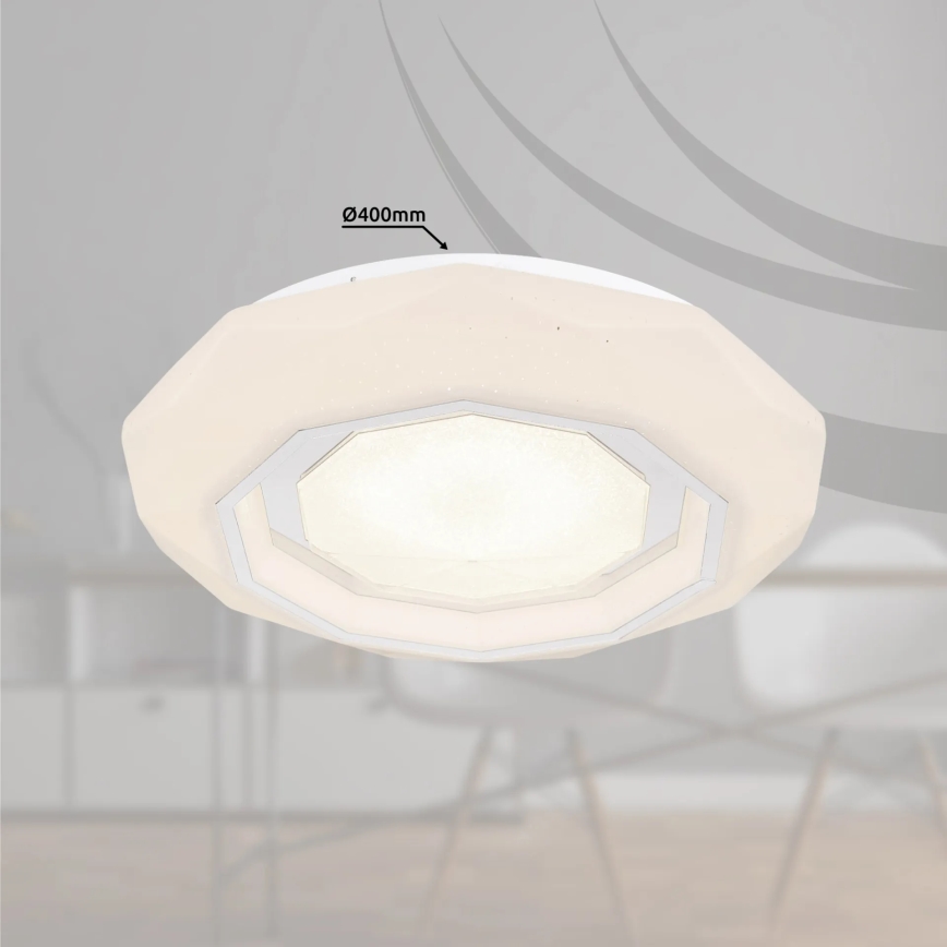 Globo - LED Stmívatelné stropní svítidlo LED/24W/230V 2700-6500K + dálkové ovládání