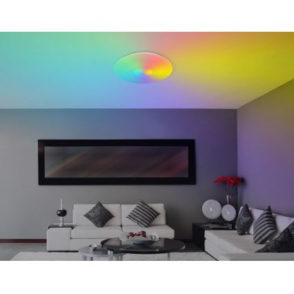 Globo - LED RGBW Stmívatelné stropní svítidlo LED/40W/230V 3000-6500K + dálkové ovládání