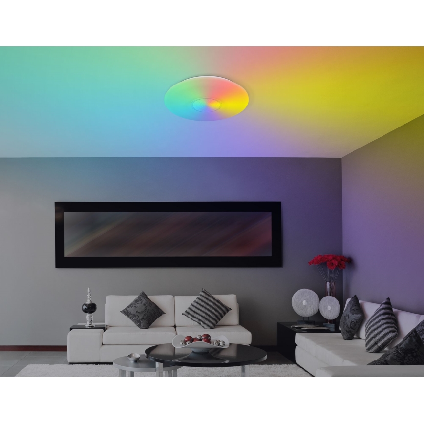 Globo - LED RGBW Stmívatelné stropní svítidlo LED/40W/230V 3000-6500K + dálkové ovládání