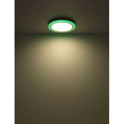 Globo - LED RGBW Stmívatelné stropní svítidlo LED/20W/230V 2700-6500K + dálkové ovládání