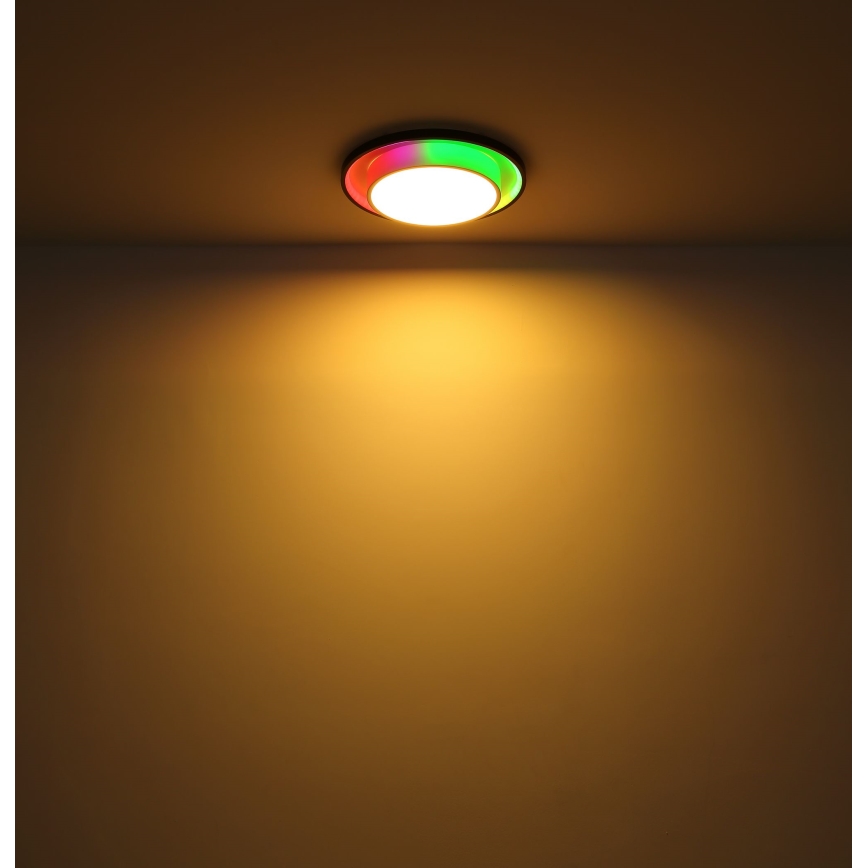 Globo - LED RGBW Stmívatelné stropní svítidlo LED/21W/230V 2700-6500K+ dálkové ovládání