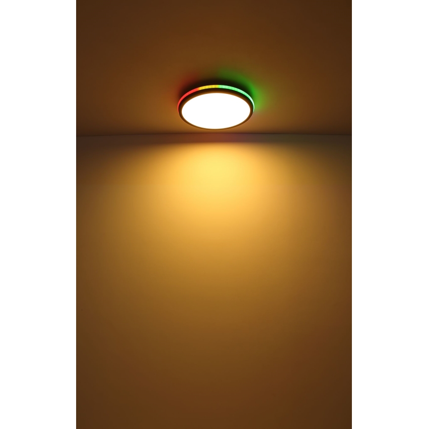 Globo - LED RGBW Stmívatelné stropní svítidlo LED/40W/230V 2700-6500K + dálkové ovládání