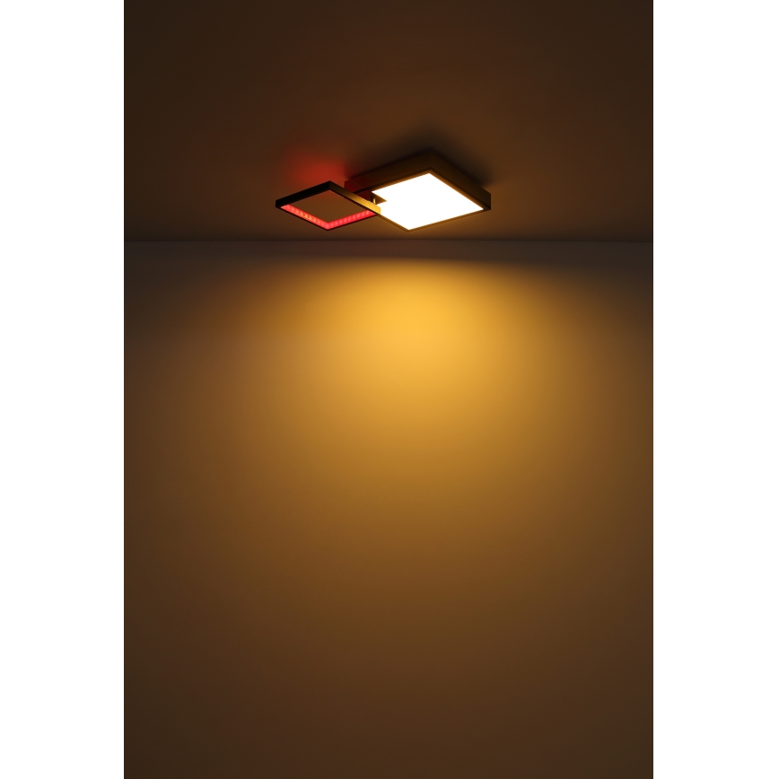 Globo - LED RGBW Stmívatelné svítidlo LED/21W/230V + LED/3W 2700-6500K + dálkové ovládání