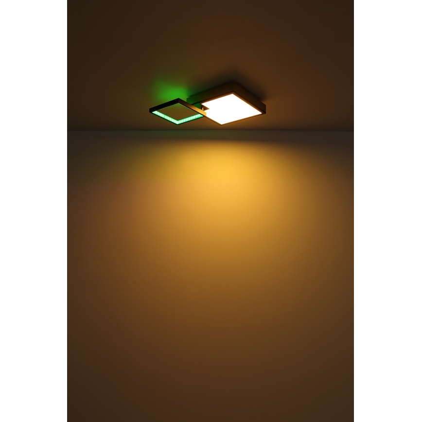 Globo - LED RGBW Stmívatelné svítidlo LED/21W/230V + LED/3W 2700-6500K + dálkové ovládání