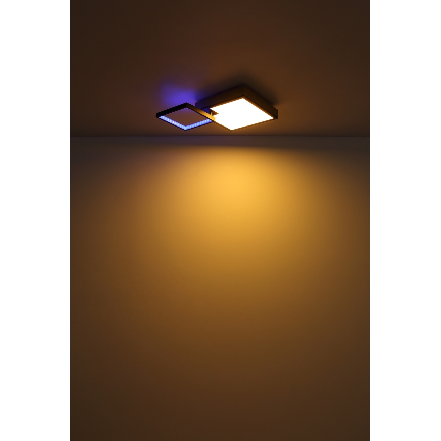 Globo - LED RGBW Stmívatelné svítidlo LED/21W/230V + LED/3W 2700-6500K + dálkové ovládání