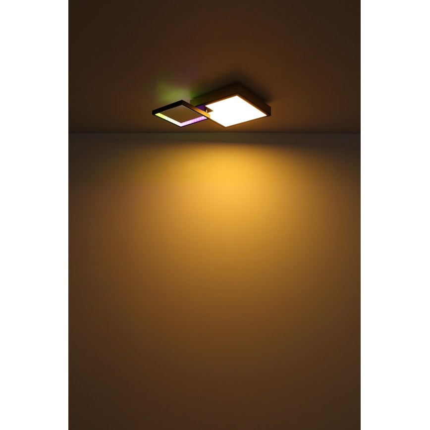 Globo - LED RGBW Stmívatelné svítidlo LED/21W/230V + LED/3W 2700-6500K + dálkové ovládání