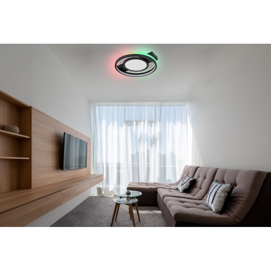 Globo - LED RGBW Stmívatelné stropní svítidlo LED/40W/230V 3000-6500K + dálkové ovládání