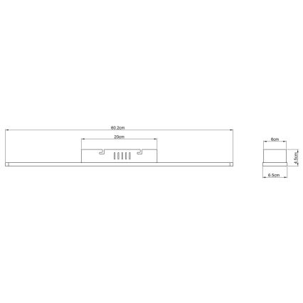 Globo - LED Koupelnové stropní svítidlo LED/12W/230V IP44