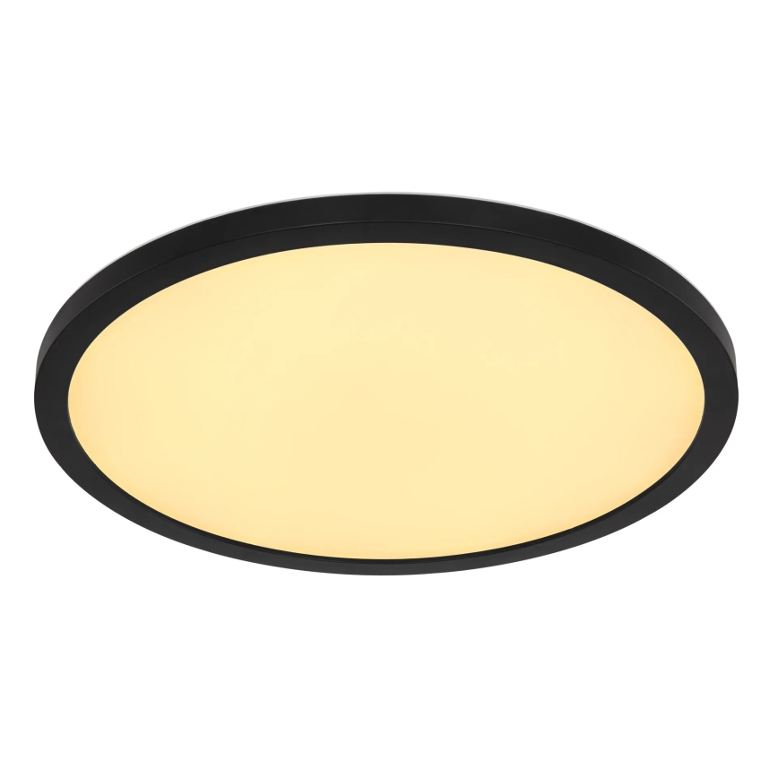 Globo - LED RGB Stmívatelné koupelnové stropní svítidlo LED/18W/230V 3000-6000K + dálkové ovládání IP44 černá