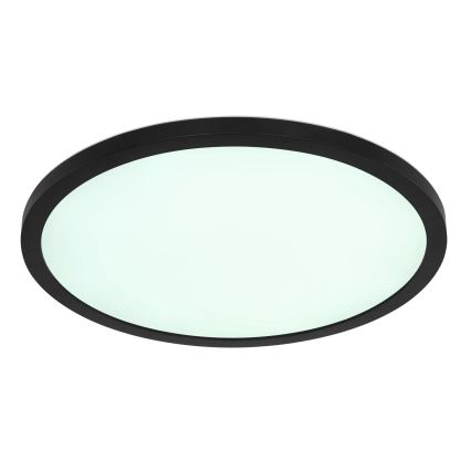Globo - LED RGB Stmívatelné koupelnové stropní svítidlo LED/18W/230V 3000-6000K + dálkové ovládání IP44 černá