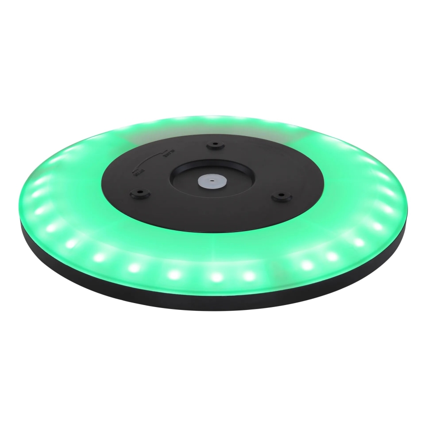 Globo - LED RGB Stmívatelné koupelnové stropní svítidlo LED/18W/230V 3000-6000K + dálkové ovládání IP44 černá