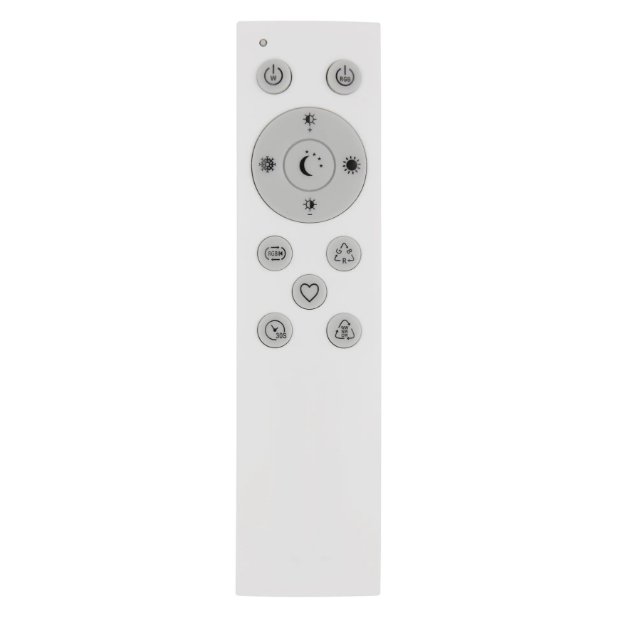 Globo - LED RGB Stmívatelné koupelnové stropní svítidlo LED/18W/230V 3000-6000K + dálkové ovládání IP44 černá