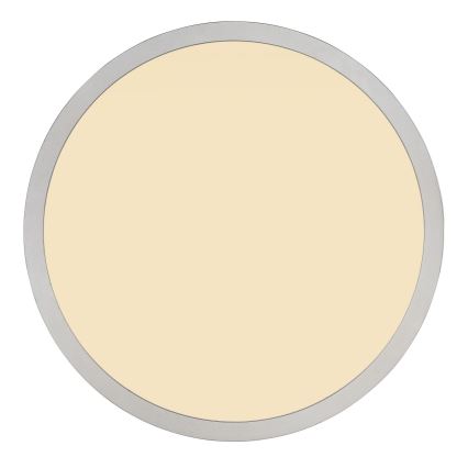 Globo - LED Stmívatelné koupelnové stropní svítidlo LED/18W/230V pr. 29,4 cm IP44 matný chrom