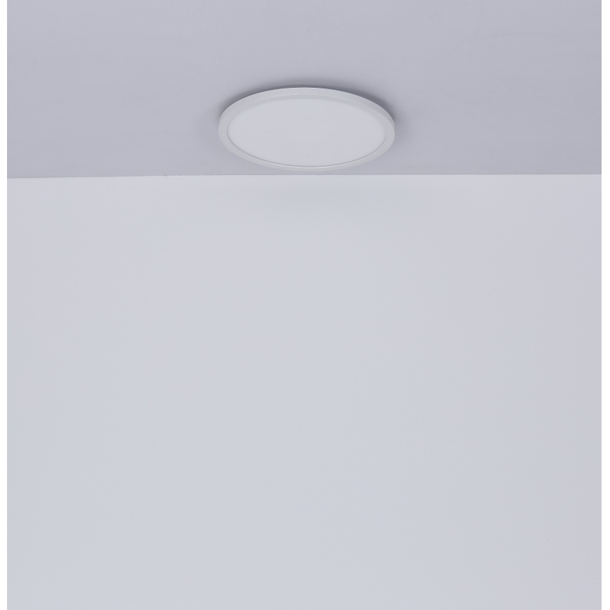 Globo - LED Stmívatelné koupelnové stropní svítidlo LED/18W/230V pr. 29,4 cm IP44 bílá