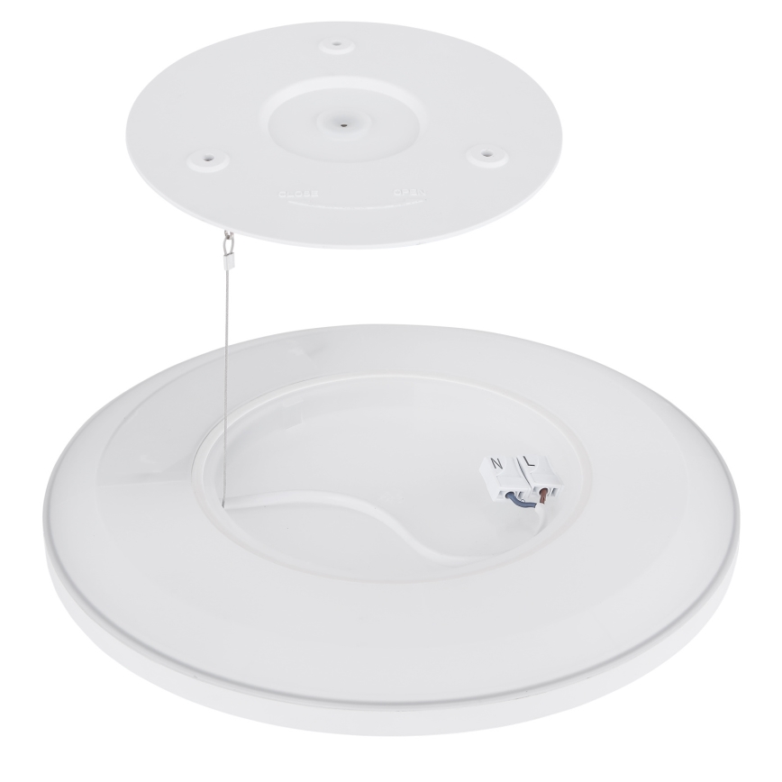 Globo - LED Stmívatelné koupelnové stropní svítidlo LED/18W/230V pr. 29,4 cm IP44 bílá