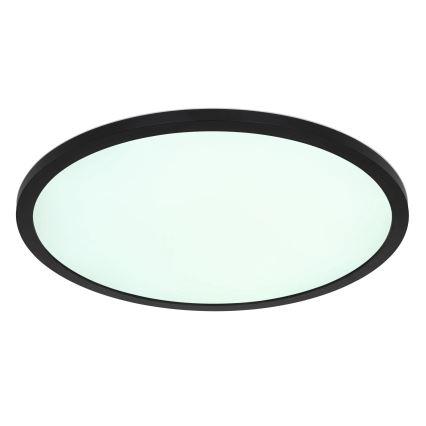 Globo - LED RGB Stmívatelné koupelnové stropní svítidlo LED/21W/230V 3000-6000K + dálkové ovládání IP44 černá