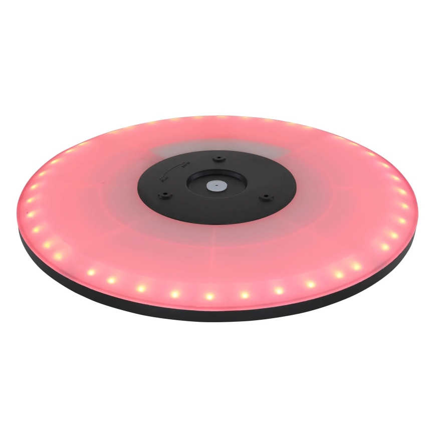 Globo - LED RGB Stmívatelné koupelnové stropní svítidlo LED/21W/230V 3000-6000K + dálkové ovládání IP44 černá
