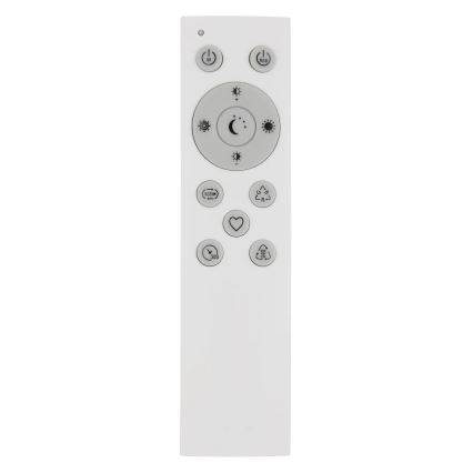 Globo - LED RGB Stmívatelné koupelnové stropní svítidlo LED/21W/230V 3000-6000K + dálkové ovládání IP44 černá