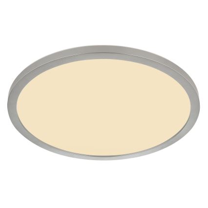 Globo - LED Stmívatelné koupelnové stropní svítidlo LED/24W/230V pr. 42 cm IP44 matný chrom