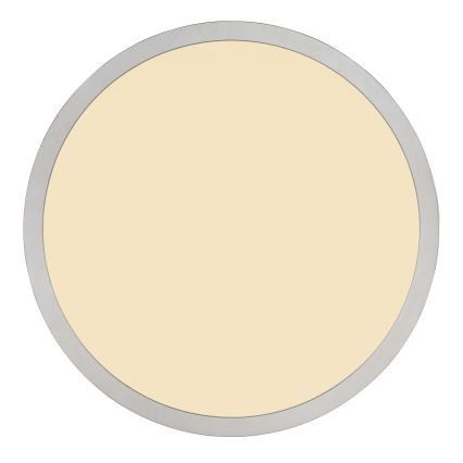 Globo - LED Stmívatelné koupelnové stropní svítidlo LED/24W/230V pr. 42 cm IP44 matný chrom