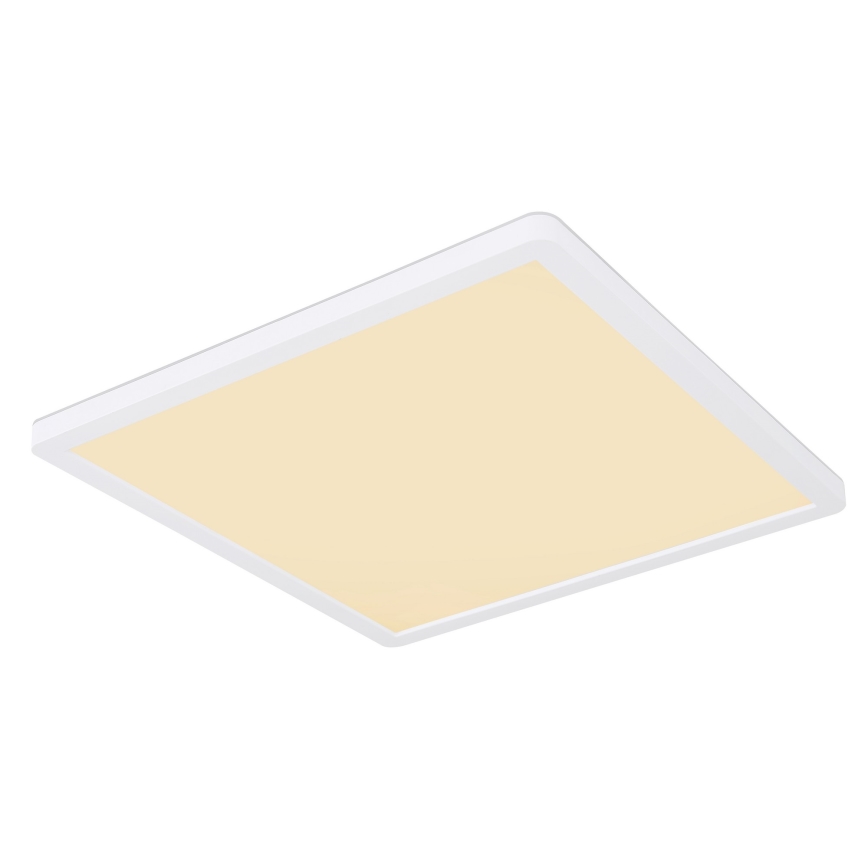 Globo - LED Stmívatelné koupelnové stropní svítidlo LED/18W/230V 29,4x29,4 cm IP44 bílá