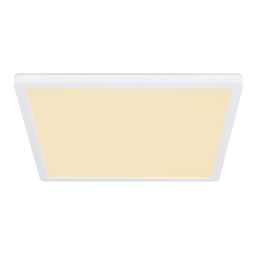 Globo - LED Stmívatelné koupelnové stropní svítidlo LED/18W/230V 29,4x29,4 cm IP44 bílá