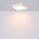 Globo - LED Stmívatelné koupelnové stropní svítidlo LED/24W/230V 42x42 cm IP44 bílá