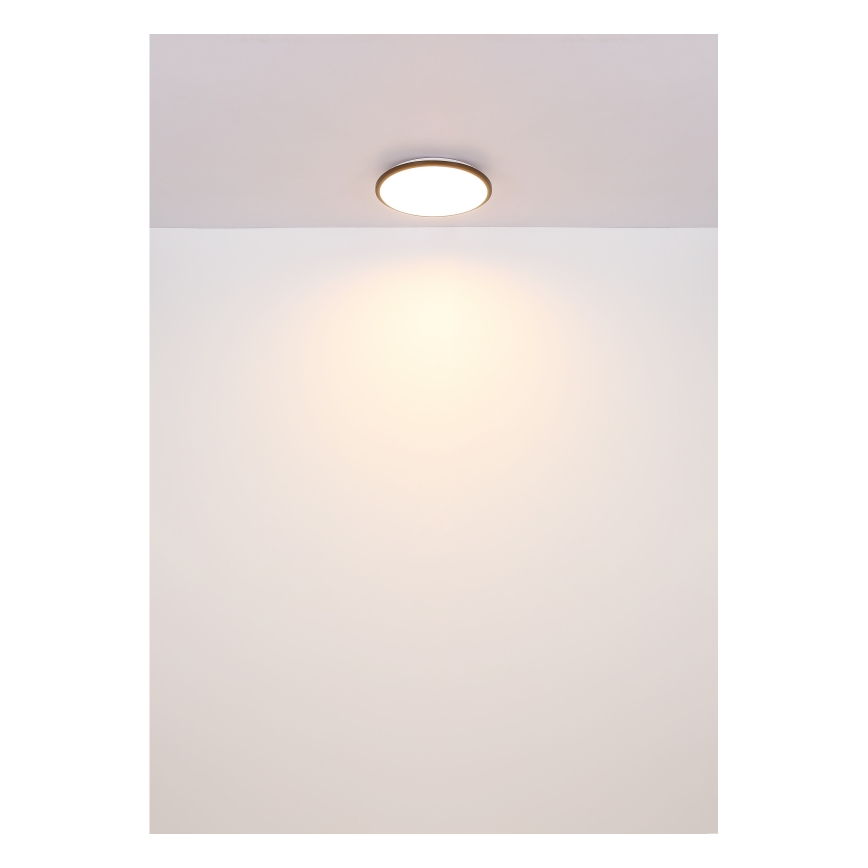 Globo - LED Stropní svítidlo LED/18W/230V 3000K pr. 35 cm černá
