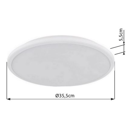 Globo - LED Stropní svítidlo LED/18W/230V 3000K pr. 35 cm bílá