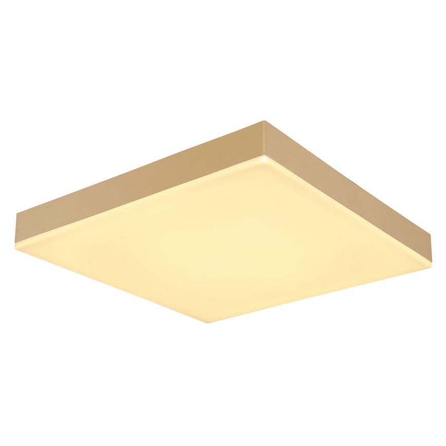 Globo - LED Stropní svítidlo LED/18W/230V 30x30 cm zlatá