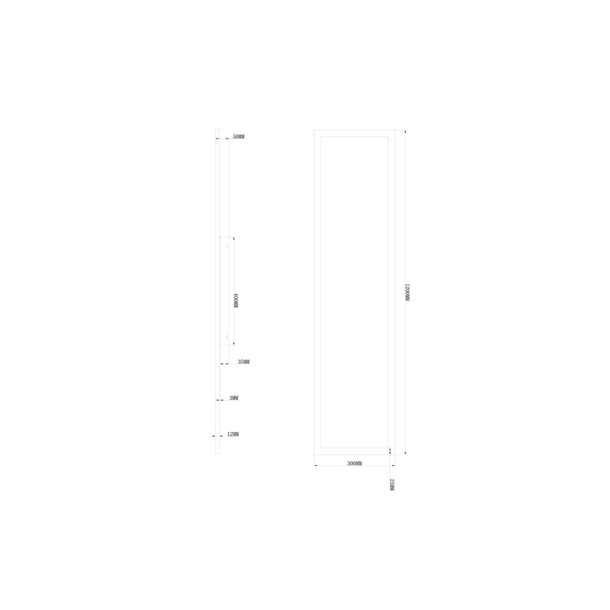Globo - LED Přisazený panel LED/40W/230V