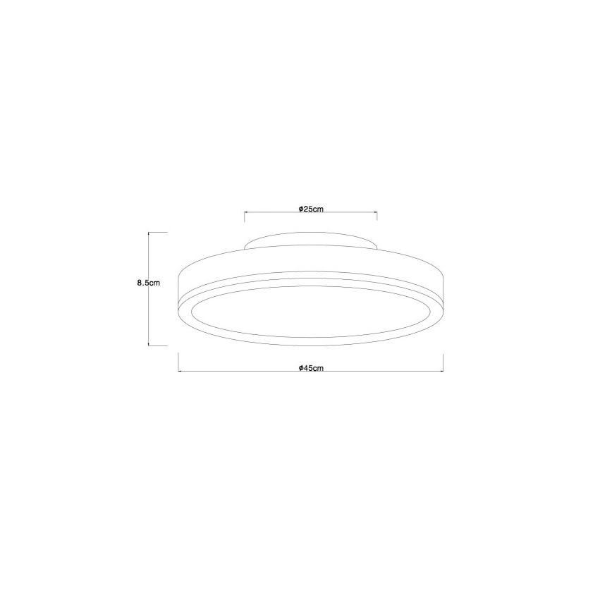 Globo - LED Stropní svítidlo LED/24W/230V 3000K pr. 45 cm