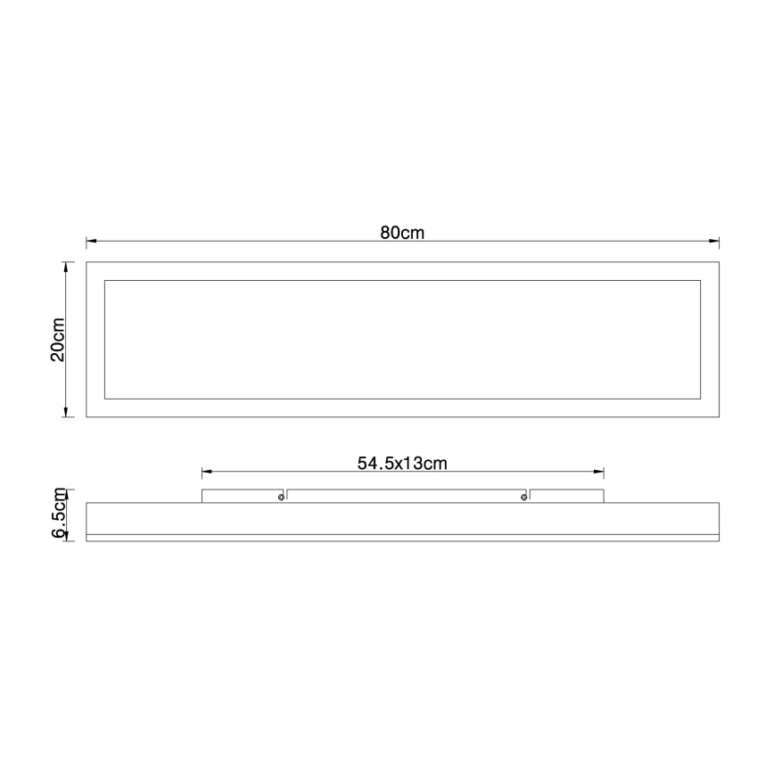 Globo - LED Stropní svítidlo LED/24W/230V