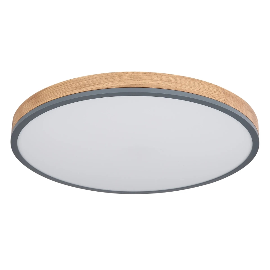 Globo - LED Stmívatelné stropní svítidlo LED/40W/230V 2700-6500K pr. 60 cm + dálkové ovládání hnědá/šedá