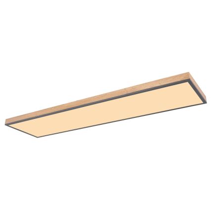 Globo - LED Stmívatelné stropní svítidlo LED/36W/230V 2700-6500K + dálkové ovládání hnědá/šedá