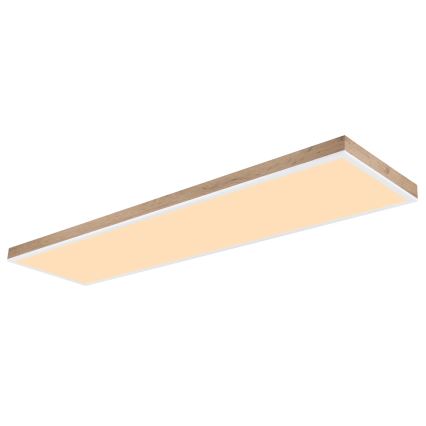 Globo - LED Stmívatelné stropní svítidlo LED/36W/230V 2700-6500K + dálkové ovládání hnědá/bílá