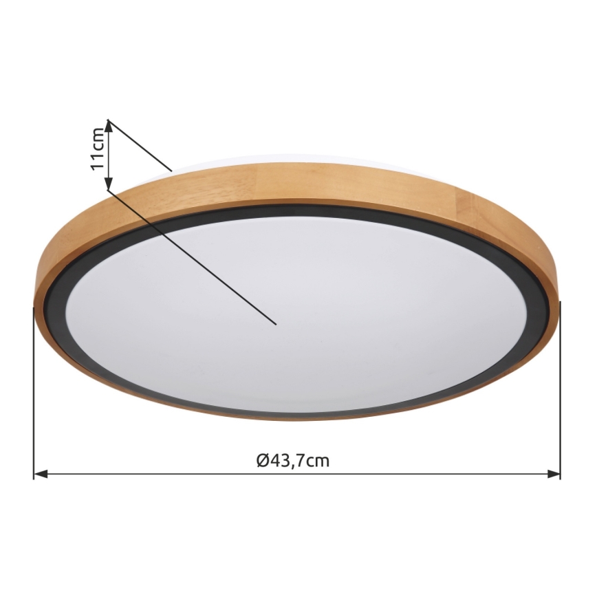 Globo - LED Stropní svítidlo LED/24W/230V 3000/4500/6000K pr. 43,7 cm