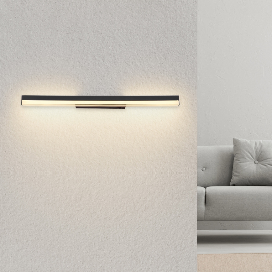 Globo - LED Nástěnné svítidlo LED/12W/230V 3000/6000K 60 cm černá