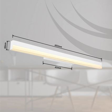 Globo - LED Nástěnné svítidlo LED/12W/230V 3000/6000K 60 cm bílá