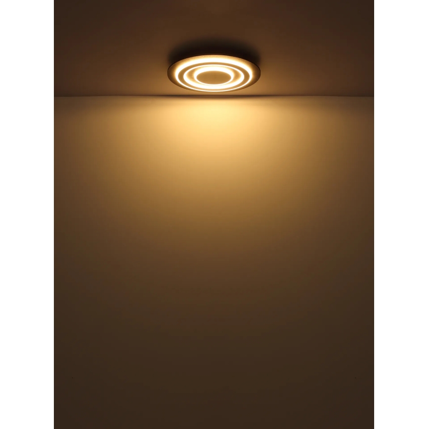 Globo - LED Stropní svítidlo LED/24W/230V 3000K pr. 32 cm antracit