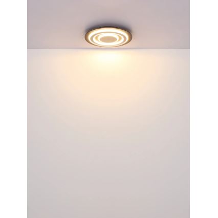 Globo - LED Stropní svítidlo LED/24W/230V 3000K pr. 32 cm antracit