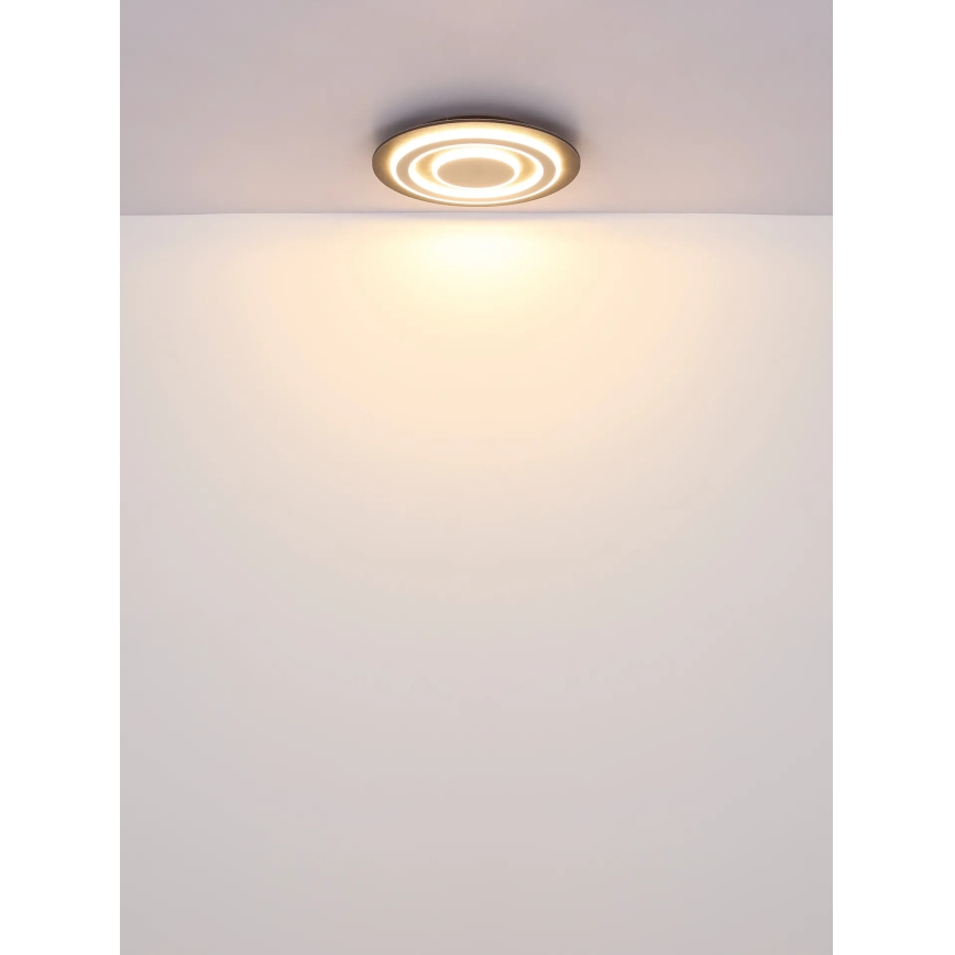 Globo - LED Stropní svítidlo LED/24W/230V 3000K pr. 32 cm antracit